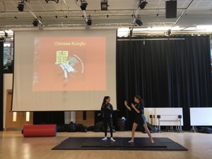 St mary magdalene academy smma islington london students demonstrate martial arts for chinese new year 2020