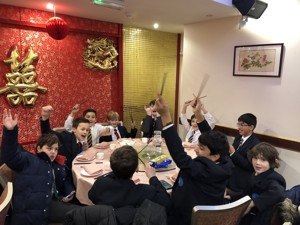 St mary magdalene academy smma islington london students enjoy lunch in chinatown for chinese new year 2020