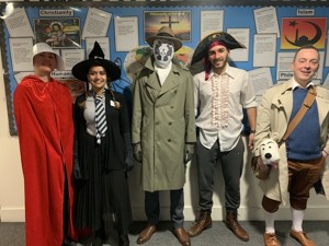 St Mary Magdalene Academy Islington, Staff Dress As Book Characters for World Book Day 2020