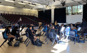 St Mary Magdalene Academy Secondary School & Sixth FOrm Islington, students receive their new violins and violas