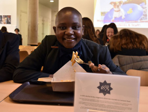 St mary magdalene academy islington student approves of his tasty new hot special part of the new lunchtime selection in the launch of our new cafe 1875