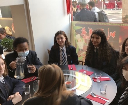 Smma islington students enjoy a chinese new year lunch 5