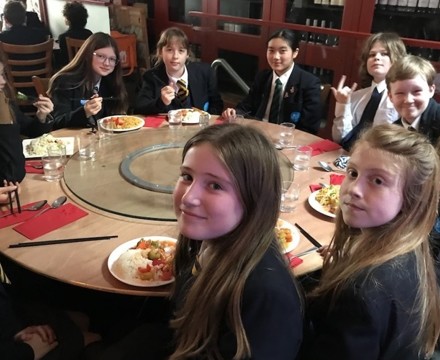 Smma islington students enjoy a chinese new year lunch 9