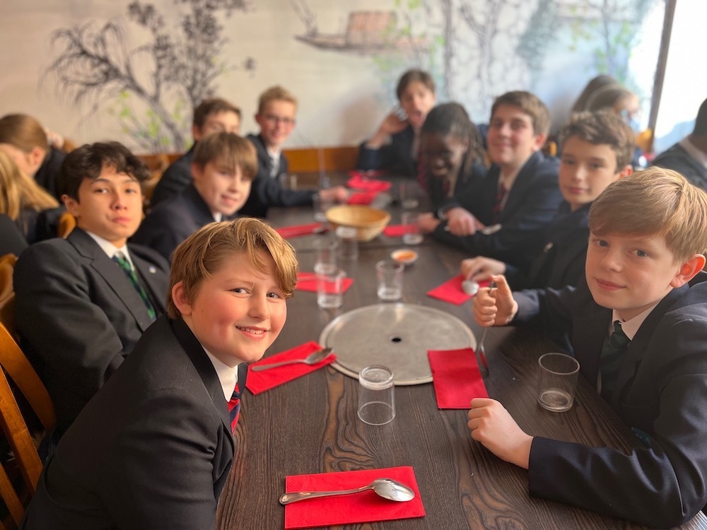 Smma islington students enjoy a chinese new year lunch f