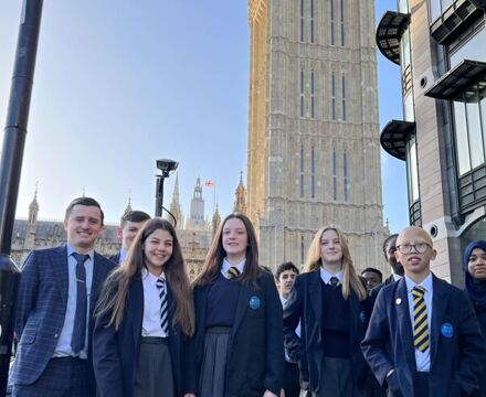 St Mary Magdalene Academy Students Visit Houses Of Parliament