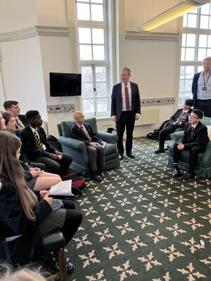 SMMA Students Meet Keir Starmer In Parliament 2