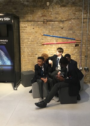 St mary magdalene academy business studies students at three uk for a marketing challenge