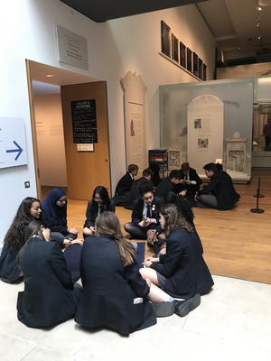 St mary magdalene academy islington year 10 students take part in a workshop at st peters college oxford university june 2019