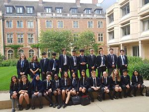 St mary magdalene academy islington year 10 students visiting st peters college oxford university june 2019