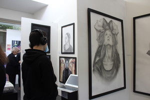 St mary magdalene academy islington a level exhibition art private view
