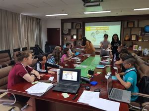 St mary magdalene academy secondary school islington mandarin students trip to china july 2019 study session