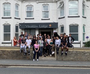 Islington sixth form st mary magdalene academy london students on surfing trip in newquay