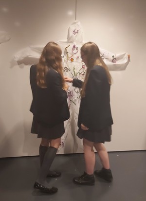 Smma st mary magdalene academy islington gcse art students working on their own creations at a wellcome collection study day