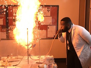 St mary magdalene academy islington secondary school london science demonstrations at open evening admissions 2019jpg
