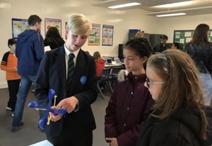 St mary magdalene academy islington secondary school london students and visitors work together on science demonstrations at busy open evening admissions 2019jpg