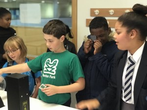 St mary magdalene academy islington secondary school london visitors enjoy science demonstrations at open evening admissions 2019jpg