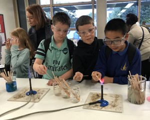 St mary magdalene academy islington secondary school london visitors enjoying science demonstrations at our busiest ever open evening admissions 2019jpg