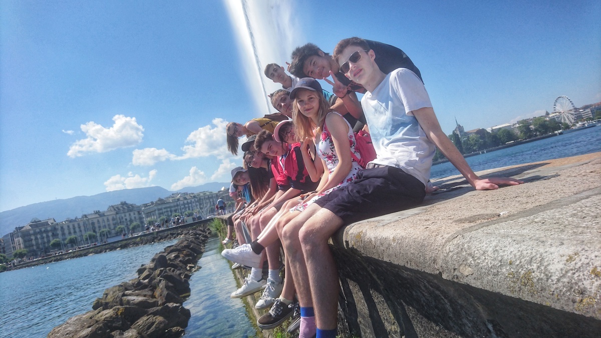 St mary magdalene academy smma sixth form islington london students visit lake geneva switzerland july 2019